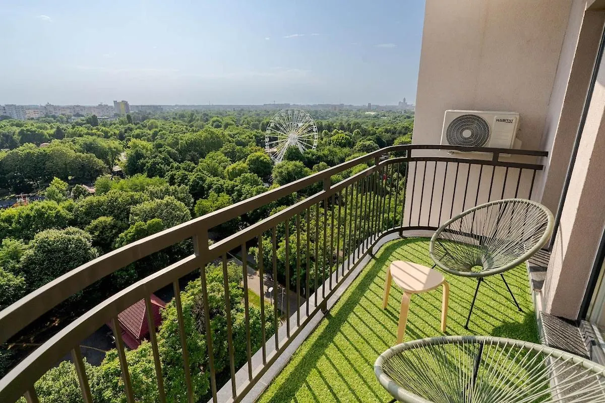 Downtown Apartment W Parkview&Balcony Vol 1 Boekarest